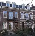 Dubbel woonhuis in eclectische stijl