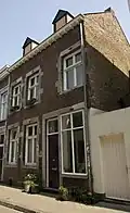 Huis met gevel in de trant der zgn. Maaslandse renaissance.