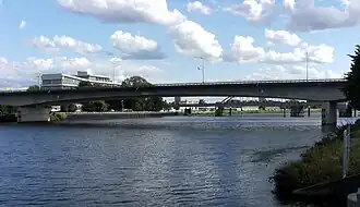 De Noorderbrug, gezien vanaf de zuidoostelijke oever