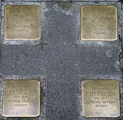 Struikelstenen familie Kozenicki-Fessel, nr. 88