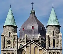 Koepel en hoofdtorens