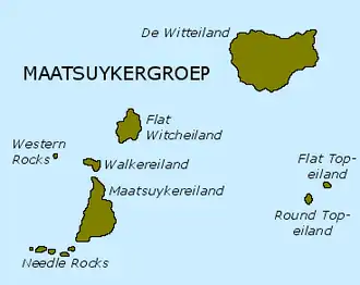 Kaart van Maatsuykergroep