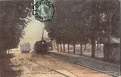 Station Macquigny in 1913