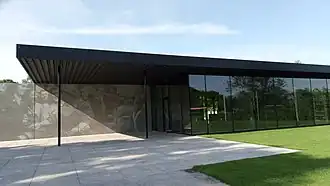 Voorzijde Maczek Memorial Breda