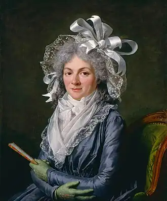 Madame de Genlis in 1780, geportretteerd door Adélaïde Labille-Guiard.