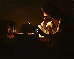 Magdalena voor de spiegel, Musée Lorrain, Nancy