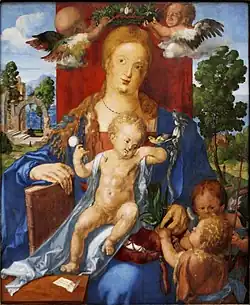 Madonna van de sijs - Albrecht Dürer