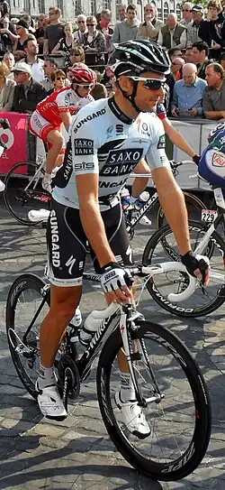 Christensen tijdens Luik-Bastenaken-Luik 2011.