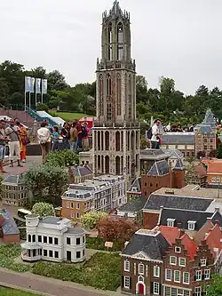 Model van de Domtoren in Madurodam.