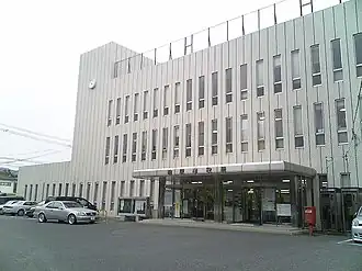 Het voormalige stadhuis van Maebaru