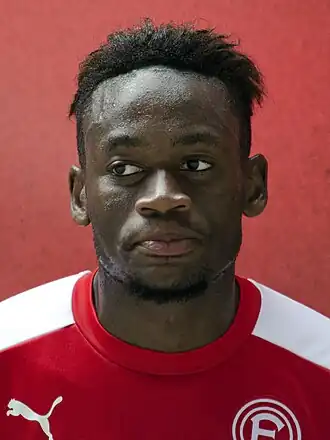 Ngombo in 2016 bij Fortuna Düsseldorf.