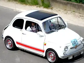 Abarth Fiat 500 op Maggio 2010