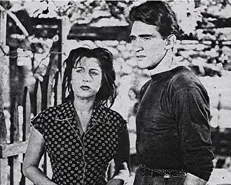 Anna Magnani en Walter Chiari in Bellissima