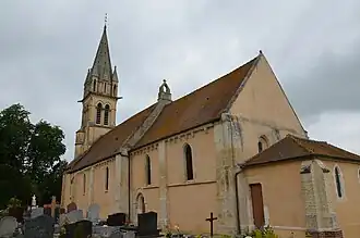 De kerk van Magny-le-Freule