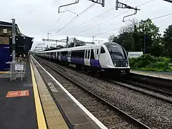 De Elizabeth line op 6 november 2022 in Maidenhead