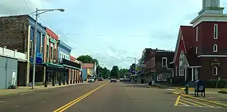 Main Street in Water Valley