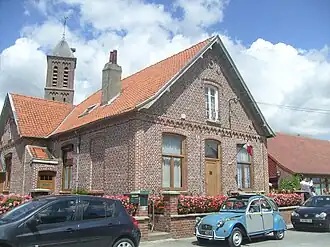 Het gemeentehuis van Bissezele