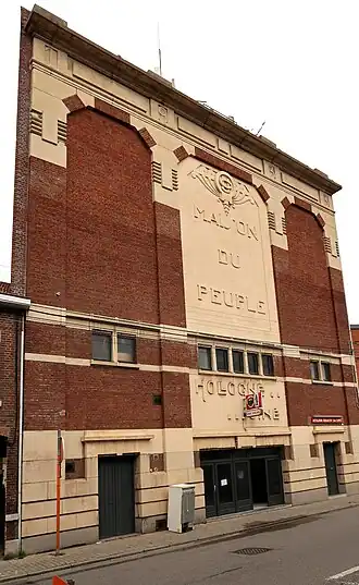 Het Volkshuis van Hollogne