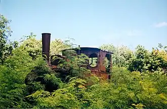 Overblijfsel van de guanowinning