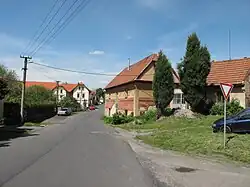 Oud huis in het dorp