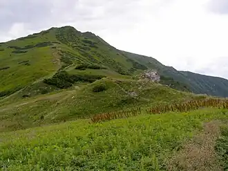 Uitzicht op de Malý Kriváň.