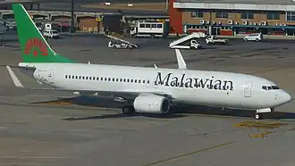 Boeing 737-800 van Malawi Airlines