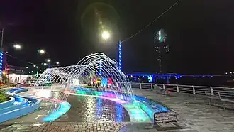 De riviersteiger van Tena