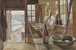 Schilderschool Modem, atelier, 1883