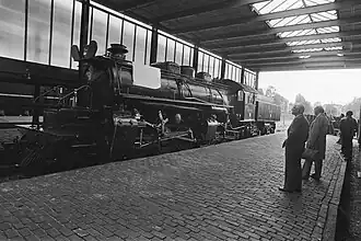 Locomotief 1622 in het Nederlands Spoorwegmuseum