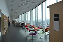 Universiteitsbibliotheek in gebouw Orkanen