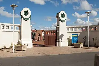 Toegang tot de begraafplaats