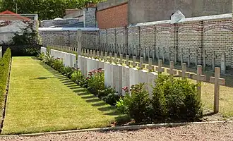 Britse en Franse graven