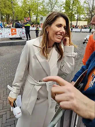 Petter tijdens Koningsdag 2024 in Emmen