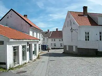 Straatje in Mandal