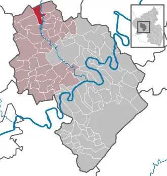 Kaart van Manderscheid