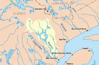 Stroomgebied van de Manicouagan