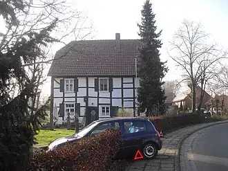 Mantinghausen, 18e-eeuwse pastorie