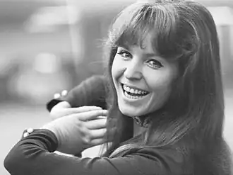 Manuela (1971) in het Esso Motor Hotel, Amsterdam