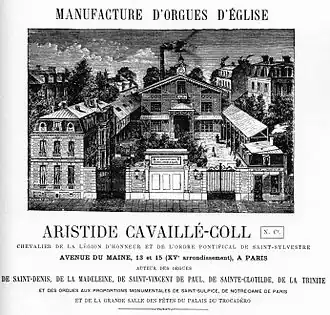 Het bedrijf van Aristide Cavaillé-Coll