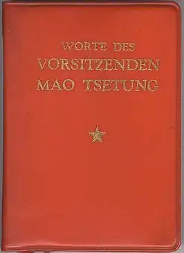 De Duitse vertaling van het Rode Boekje