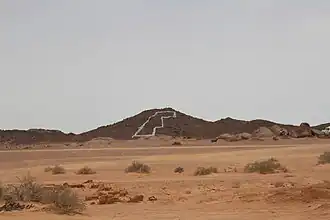 De Westelijke Sahara nabij Tifariti in 2009.