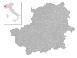 Locatie van San Didero in Turijn (TO)