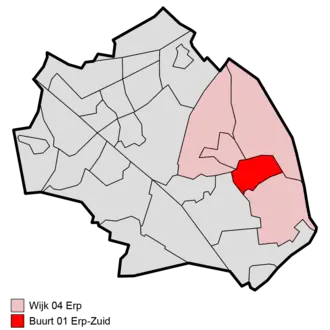 Kaart van Heuvelberg