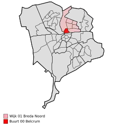 Locatie in de gemeente