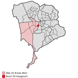 Locatie in de gemeente