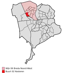 Locatie in de gemeente