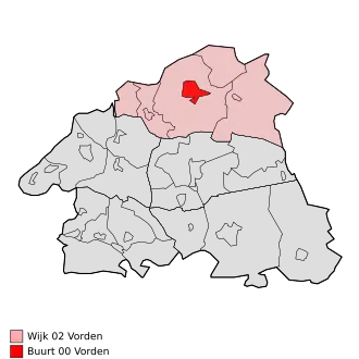 Locatie in de gemeente