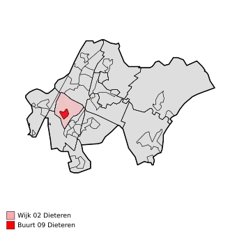 Kaart van Dieteren