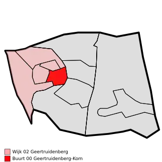 Locatie in de gemeente