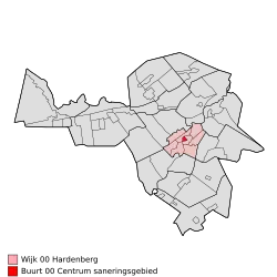 Locatie in de gemeente